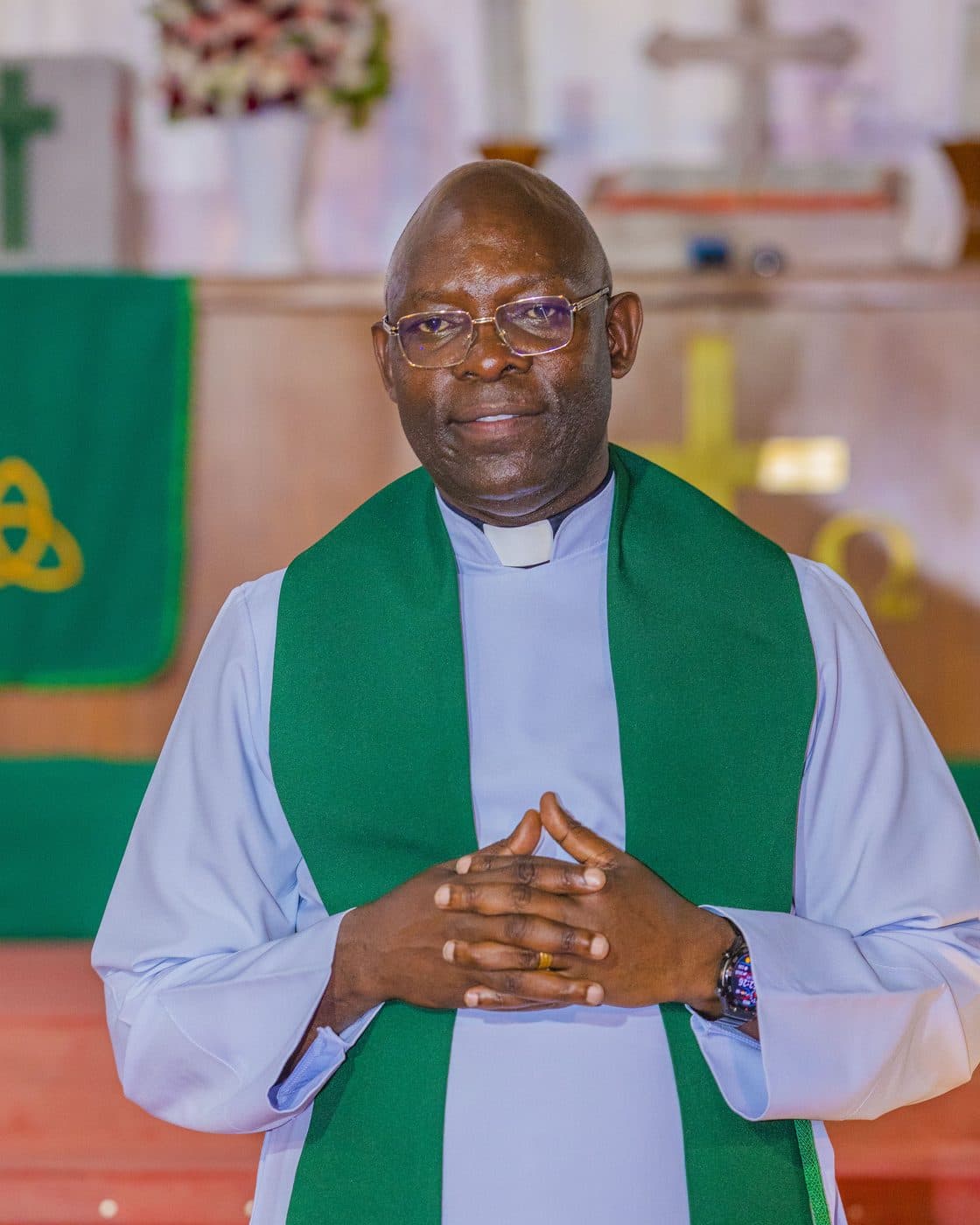 Rev. Godlisten Sebastian Nkya, Senior Pastor of Mbezi Luis Lutheran Church